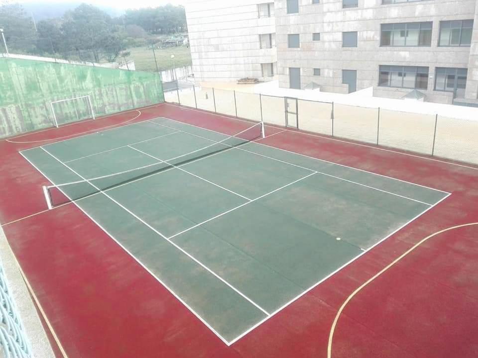 Beach Front Apartment - With Swimming Pool, Barbecue And Tennis Court! Viana do Castelo Bagian luar foto